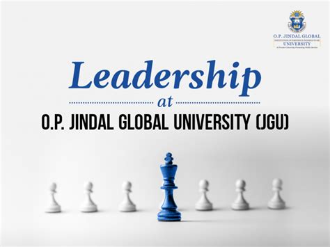 Leadership at JGU