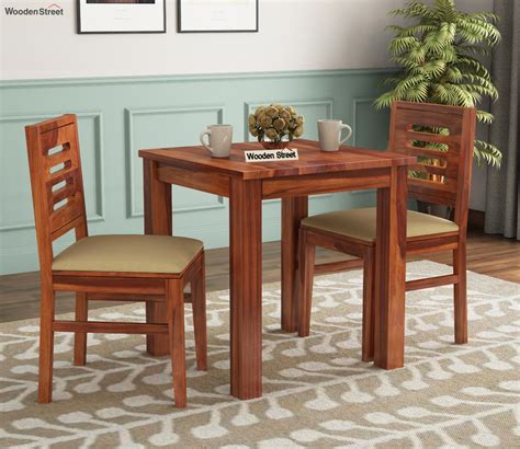 Buy Janet 2 Seater Dining Set (Honey Finish) Online in India at Best ...