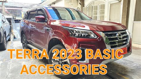 2023 NISSAN TERRA BASIC ACCESSORIES SET UP - YouTube