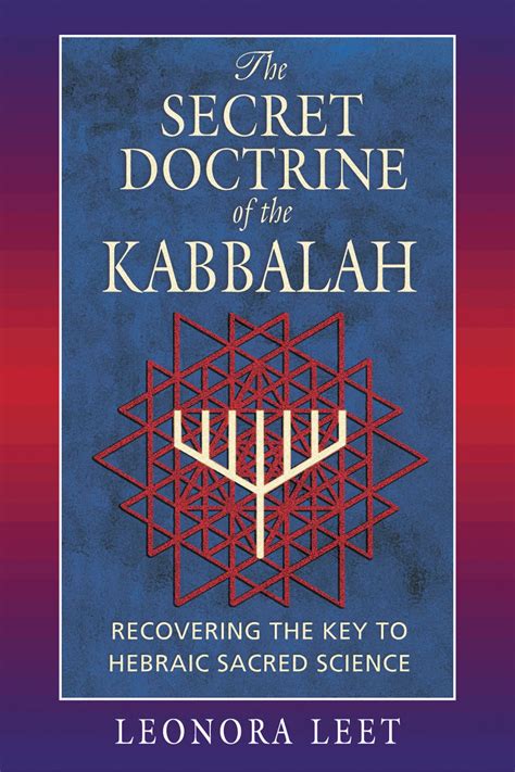 The Secret Doctrine of the Kabbalah | Book by Leonora Leet | Official ...