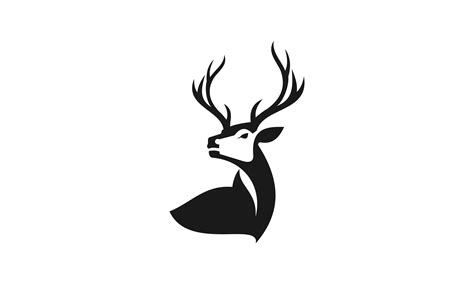 Deer Head Creative Design Logo Vector Graphic by DEEMKA STUDIO ...