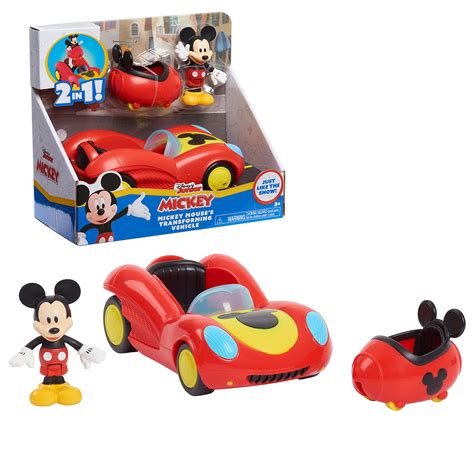 Disney Junior Mickey Mouse Funhouse Transforming Vehicle, Mickey Mouse ...