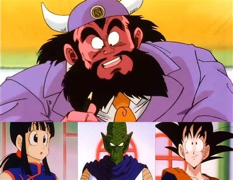 Goku and Chi-Chi meet King Yemma by UGSF on DeviantArt