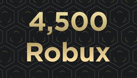 Buy Roblox 4500 Robux Gift Card Key - Instant Delivery - Genuine Key ...