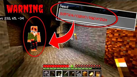 Do NOT EVER Play on THIS CREEPY MINECRAFT SEED *SCARY* - YouTube