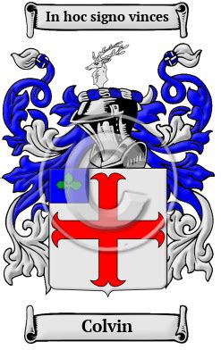 Colvin Name Meaning, Family History, Family Crest & Coats of Arms, English