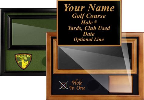 Custom Plaques ONLY – My Golf Memories