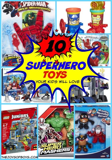 10 Superhero Toys Every Kid Will Love