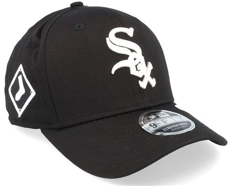 Chicago White Sox MLB Logo 9FIFTY Black/White Adjustable - New Era cap ...