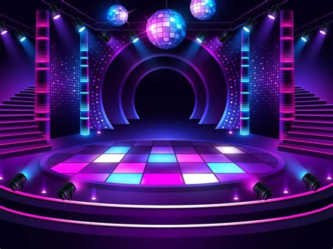 Disco Dance Floor Background | Disco background, Disco floor, Disco dance