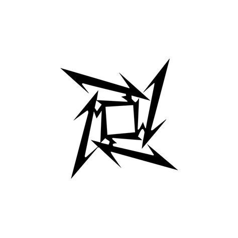 Metallica Ninja Star Logo Vector - (.Ai .PNG .SVG .EPS Free Download)