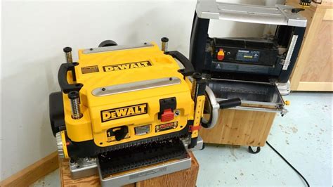 DeWalt DW735 planer vs. a cheap one (review) - YouTube