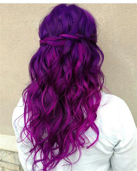 Lovely purple Cute Hair Colors, Hair Dye Colors, Cool Hair Color, Hair ...