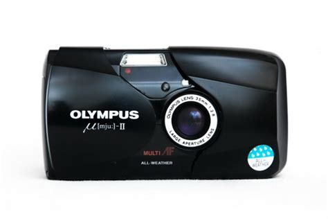 olympus mju ii with 35mm f/2.8 lens is a legend, but is still a plastic ...