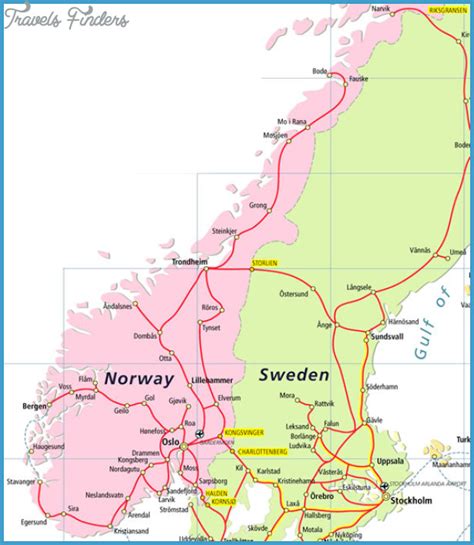 Bodo Norway Central Map - TravelsFinders.Com