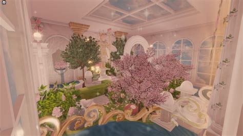 My royale high dorm! (Angelic Castle!) Everloving Garden! in 2024 ...