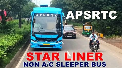 APSRTC STAR LINER Non AC Sleeper bus | Brand New STARLINER Bus Non AC ...