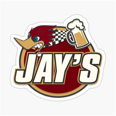 "Jays Logo" Sticker for Sale by MyDesignRox | Redbubble