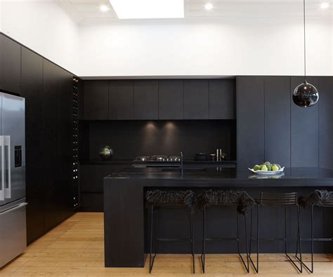 Modern Black Kitchen Cabinets: A Stylish Addition To Your Kitchen