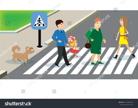 Dogs Crossing Road: Over 467 Royalty-Free Licensable Stock Vectors ...