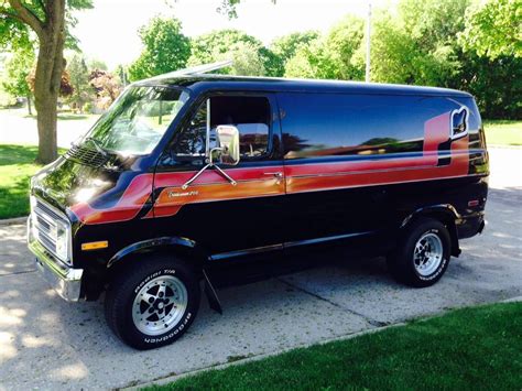 1976 dodge Tradesman | Custom vans, Vintage vans, Dodge van