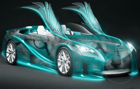 Free Cool Neon Car Wallpaper Background