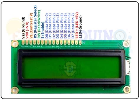 16x2 LCD Display Module | How it's Works » ElectroDuino