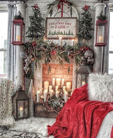 31 Fabulous Winter Fireplace Decor Ideas Best For Living Room ...