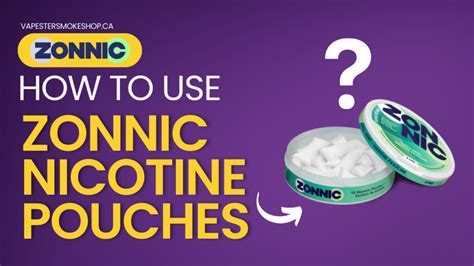 How to Use Zonnic Nicotine Pouches - A Comprehensive Guide