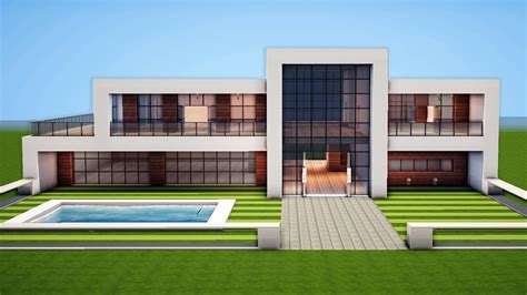 How To Build A Modern Mansion In Minecraft Step By Step Easy - Design Talk