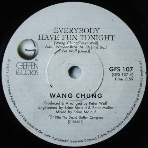 Wang Chung - Everybody Have Fun Tonight (1986, Vinyl) | Discogs