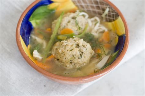 A matzo ball soup fit for a weeknight dinner