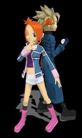 Pokemon Colosseum's Rui and Wes by junkosakura01 on DeviantArt