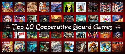 Top 40 Cooperative Board Games (2019-2020 Edition) | Co-op Board Games