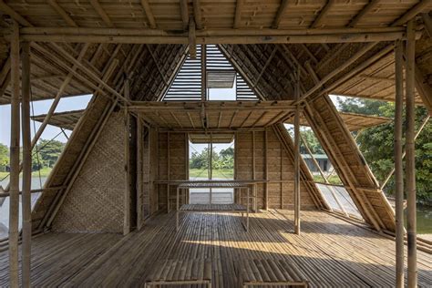 Casa flotante de bambú / H&P Architects | ArchDaily México