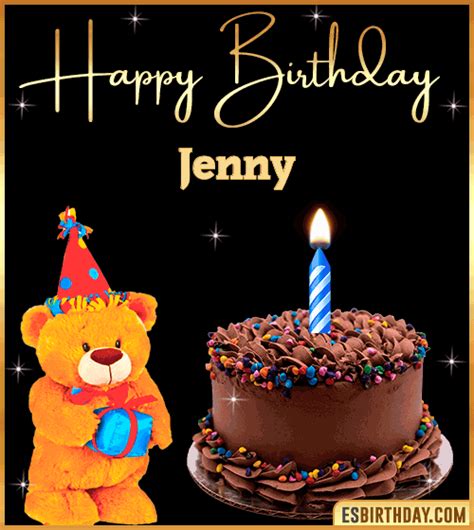 Happy Birthday Jenny GIF 🎂 Images Animated Wishes【28 GiFs】