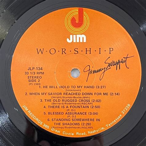 Jimmy Swaggart - Worship (Vinyl LP)