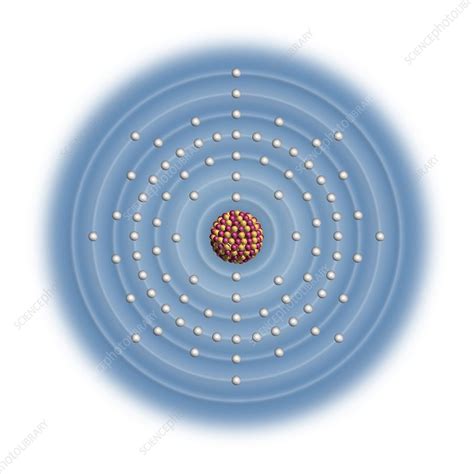 Francium, atomic structure - Stock Image - C023/2593 - Science Photo ...