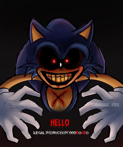 Lord X Fanart (sonic.exe) by Daniuxshit on DeviantArt