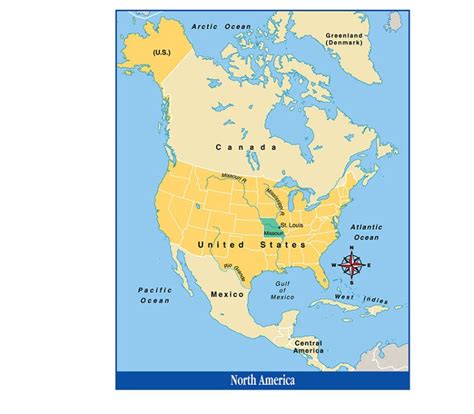 Landforms Of North America Map - Aloise Marcella