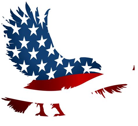 American Eagle Flag Transparent PNG Clip Art Image | Gallery ...