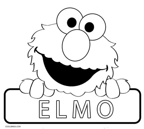 Elmo Coloring Pages Free Printable | Sesame street coloring pages ...