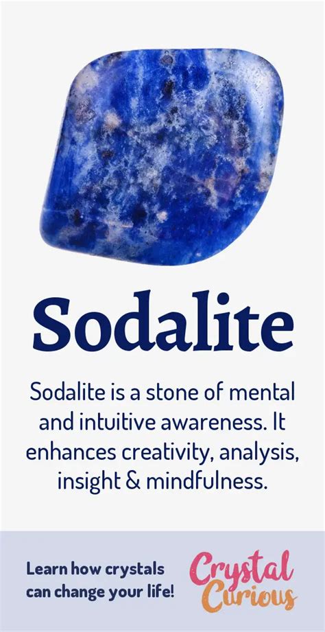 Sodalite Healing Properties & Benefits | Crystal Curious