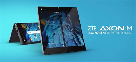 ZTE Axon M Dual Screen folding Phone announced