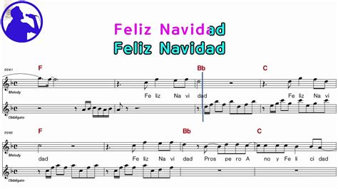 Boney M - Feliz navidad karaoke version sheet music for players,chorus ...