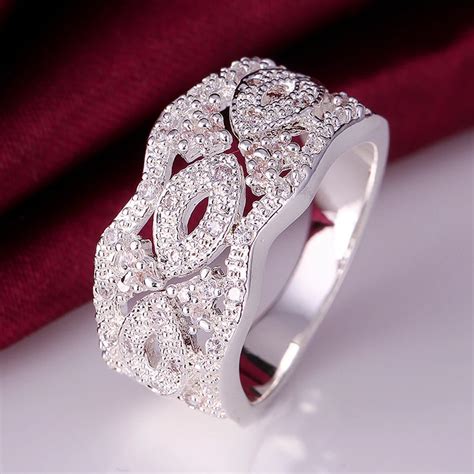 sterling silver jewelry 925 sterling silver rings fashion jewelry cheap ...