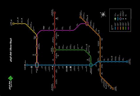 Riyadh Metro Map