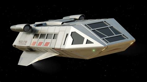 ArtStation - Star Trek 2009 Enterprise Transport Shuttle