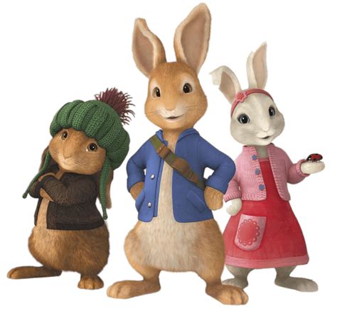 Cartoon Characters: Peter Rabbit (PNG)