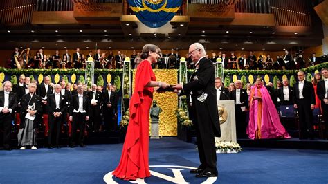 Women in Rare Company Accept Nobel Prizes in Physics and Chemistry ...